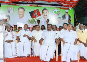 தொழிலாளர் தினத்தை கொண்டாட தி.மு.க-கம்யூனிஸ்டுக்கு தகுதியில்லை – தேனியில் ப.ரவீந்திரநாத் எம்.பி பேச்சு