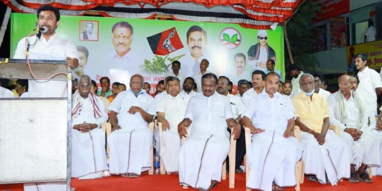 தொழிலாளர் தினத்தை கொண்டாட தி.மு.க-கம்யூனிஸ்டுக்கு தகுதியில்லை – தேனியில் ப.ரவீந்திரநாத் எம்.பி பேச்சு