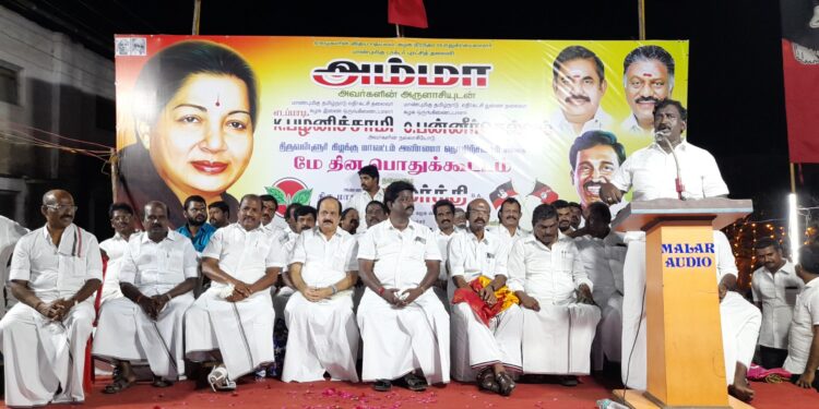 மக்களை ஏமாற்றிய தி.மு.க அரசை விரட்டியடிப்போம் –  மாதவரம் வி.மூர்த்தி சூளுரை