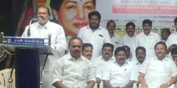 தி.மு.க. ஆட்சியை கொண்டு வந்ததற்காக மக்கள் வேதனை-  அ.தமிழ்மகன்உசேன் பேச்சு