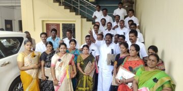 தி.மு.க அரசை கண்டித்து கழக கவுன்சிலர்கள் வெளிநடப்பு – திருப்பூர் மாநகராட்சி கூட்டத்தில் பரபரப்பு