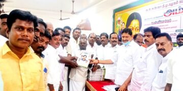 மக்கள் நலனில் ஸ்டாலினுக்கு சிறிதும் கூட அக்கறை இல்லை-முன்னாள் அமைச்சர் எம்.சி.சம்பத் சாடல்