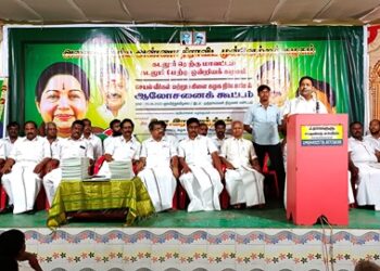 பாதிக்கப்பட்ட விவசாயிகளை இதுவரை வேளாண் அமைச்சர் சந்திக்காதது ஏன்?தெற்கு மாவட்ட கழக செயலாளர் சொரத்தூர் இரா.இராஜேந்திரன் கேள்வி