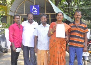 தி.மு.க.வுக்கு ஓட்டு போட்டவர்களுக்கே குடிநீர் ஒன்றிய செயலாளர் அடாவடித்தனமாக பேச்சு