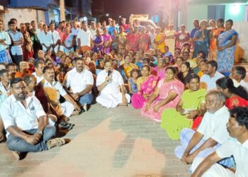 விடியா தி.மு.க. அரசை கண்டித்து ஆரல்வாய்மொழியில் ஆர்ப்பாட்டம் – முன்னாள் அமைச்சர் என்.தளவாய்சுந்தரம் தொடங்கி வைத்தார்