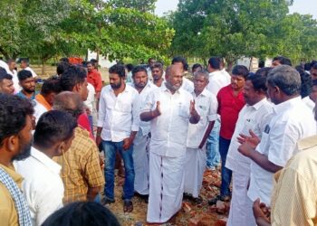 தொழிலாளர்களுக்கு பாதுகாப்பு ஏற்பாடு செய்யப்பட்டுள்ளதா?