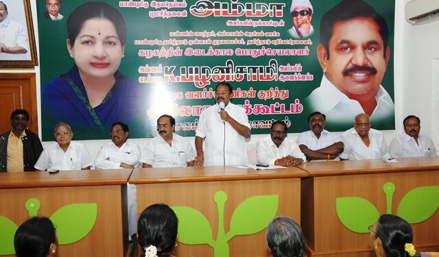 எடப்பாடியாரை மீண்டும் முதலமைச்சராக்குவோம்-சேலம் மாநகர் மாவட்ட கழக செயலாளர் ஜ.வெங்கடாசலம் சூளுரை