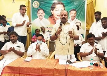 நாடாளுமன்ற தேர்தலில் தி.மு.க.வுக்கு மக்கள் பாடம் புகட்டுவார்கள்-சிட்லப்பாக்கம் ச.இராசேந்திரன் பேச்சு