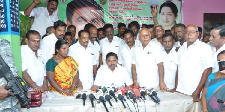 நீதிமன்றம் செல்பவர்களுக்கு கட்சியில் இடமில்லை -கழக இடைக்கால பொதுச்செயலாளர் எடப்பாடி கே.பழனிசாமி திட்டவட்டம்