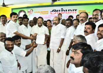 இனிவரும் அனைத்து தேர்தலிலும் கழகம் நிச்சயமாக வெற்றி பெறும்  – முன்னாள் அமைச்சர் திண்டுக்கல் சி.சீனிவாசன் திட்டவட்டம்