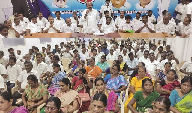 விடியா தி.மு.க அரசுக்கு மக்கள் சரியான பாடம் புகட்டுவார்கள்- பொள்ளாச்சி வி.ஜெயராமன் உறுதி