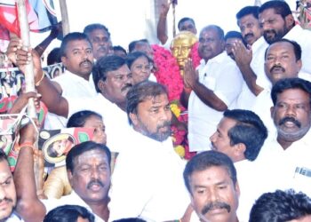 அரசு ஊழியர்களை போல் மக்களுக்கும் பட்டை நாமம் சாத்துவார் ஸ்டாலின்-சட்டமன்ற எதிர்க்கட்சி துணை தலைவர் ஆர்.பி.உதயகுமார் கடும் தாக்கு