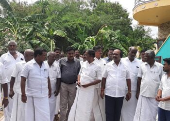 ஆரணி அருகே இடி தாக்கி 5 பேர் காயம் – முன்னாள் அமைச்சர் சேவூர் எஸ்.இராமச்சந்திரன் எம்எல்ஏ ஆறுதல்