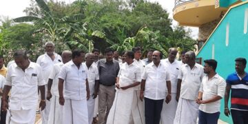 ஆரணி அருகே இடி தாக்கி 5 பேர் காயம் – முன்னாள் அமைச்சர் சேவூர் எஸ்.இராமச்சந்திரன் எம்எல்ஏ ஆறுதல்