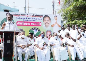 மக்கள் தீர்ப்பே மகேசன் தீர்ப்பு – தேனியில் ஒருங்கிணைப்பாளர் ஓ.பன்னீர்செல்வம் பேச்சு