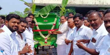 போளூரில் நேரடி கொள்முதல் நிலையம் – அக்ரி கிருஷ்ணமூர்த்தி எம்எல்ஏ திறந்துவைத்தார்