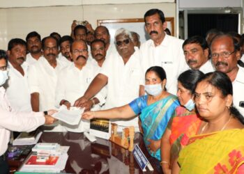 கொப்பரை தேங்காய் கொள்முதலை மீண்டும் தொடங்கவேண்டும் – பொள்ளாச்சி வி. ஜெயராமன் எம்எல்ஏ பேட்டி