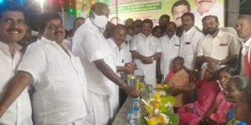 தமிழகத்தில் விரைவில் மாற்றம் ஏற்படும் – முன்னாள் அமைச்சர் நத்தம் இரா.விசுவநாதன் பேச்சு