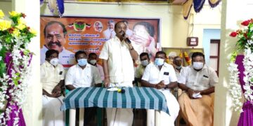 தி.மு.க.வின் பொய் பிரச்சாரம் இனி மக்களிடம் எடுபடாது – முன்னாள் அமைச்சர் கடம்பூர் செ.ராஜூ பேச்சு