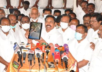 நகர்ப்புற உள்ளாட்சி தேர்தலில் தி.மு.க. ஜனநாயக படுகொலை – எதிர்க்கட்சி தலைவர் எடப்பாடி கே.பழனிசாமி குற்றச்சாட்டு