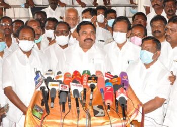 வாக்குப்பதிவு சதவீதம் குறைந்ததற்கு சட்டம்- ஒழுங்கு சீர்குலைவே காரணம் – எதிர்க்கட்சி தலைவர் எடப்பாடி கே.பழனிசாமி பேட்டி