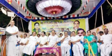 எடப்பாடியார் தலைமையில் மீண்டும் ஆட்சி அமைப்போம்-முன்னாள் அமைச்சர் ஓ.எஸ்.மணியன் பேச்சு