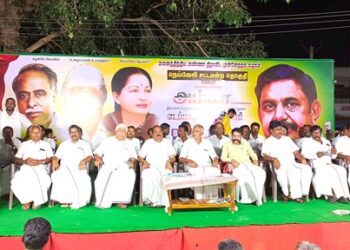 எடப்பாடியார் மீண்டும் முதலமைச்சராகும் காலம் வெகுதொலைவில் இல்லை–கழக அமைப்பு செயலாளர் சொரத்தூர் இரா.இராஜேந்திரன் பேச்சு