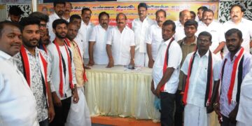 தி.மு.க உள்ளிட்ட மாற்றுக்கட்சிகளில் இருந்து முன்னாள் அமைச்சர் கே.சி.கருப்பணன் முன்னிலையில் இணைந்தனர்