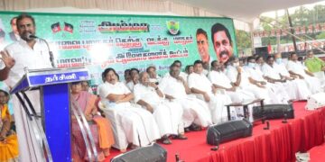 கழக ஆட்சி மீண்டும் அமையும் வகையில் தொண்டர்கள் அணி திரள வேண்டும்-எதிர்க்கட்சி கொறடா எஸ்.பி.வேலுமணி அழைப்பு