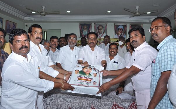 கழக அமைப்பு தேர்தல் இயக்கத்திற்கு அஸ்திவாரம் – முன்னாள் அமைச்சர்கள் எம்.ஆர்.விஜயபாஸ்கர்- கே‌.பி.அன்பழகன் பெருமிதம்