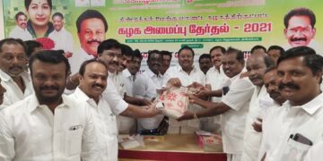 கழக அமைப்பு தேர்தலில் போட்டியிட நிர்வாகிகள் ஆர்வம் -முன்னாள் அமைச்சர் திண்டுக்கல் சி.சீனிவாசன் மகிழ்ச்சி