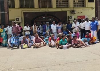 விழுப்புரம் கிளை சிறையில் விசாரணை கைதி மரணம்- நீதி கேட்டு உறவினர்கள் போராட்டம்