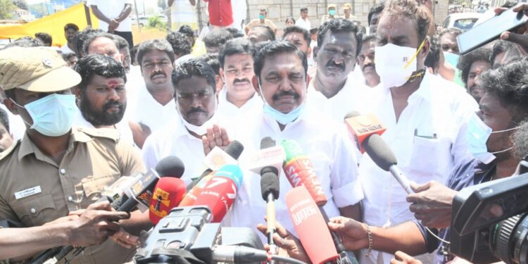 சட்டத்தை மதிக்காத கட்சி தி.மு.க. எதிர்க்கட்சி தலைவர் எடப்பாடி கே.பழனிசாமி குற்றச்சாட்டு