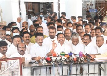 பேரவையில் எதிர்க்கட்சி துணைத்தலைவர் அவமதிப்பு – கழக சட்டமன்ற உறுப்பினர்கள் வெளிநடப்பு