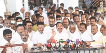 பேரவையில் எதிர்க்கட்சி துணைத்தலைவர் அவமதிப்பு – கழக சட்டமன்ற உறுப்பினர்கள் வெளிநடப்பு