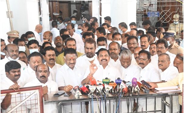 பேரவையில் எதிர்க்கட்சி துணைத்தலைவர் அவமதிப்பு – கழக சட்டமன்ற உறுப்பினர்கள் வெளிநடப்பு