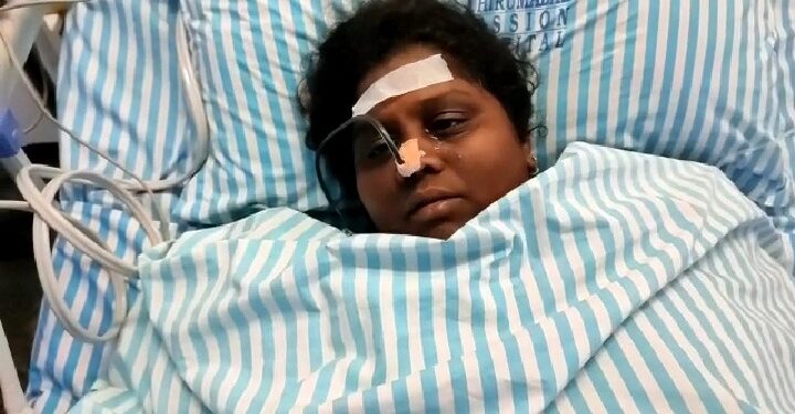 ஊராட்சி மன்ற தலைவி தற்கொலை முயற்சி-சாதிப்பெயரை சொல்லி இழிவுபடுத்தியதாக குற்றச்சாட்டு