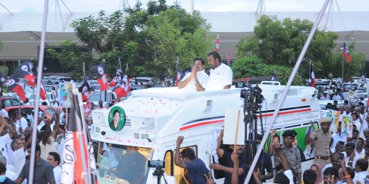 வெள்ளலூர் பேருந்து நிலைய இடத்தை மாற்றினால் கழகம் சார்பில் தொடர் உண்ணாவிரத போராட்டம் -எதிர்க்கட்சி தலைவர் பேட்டி