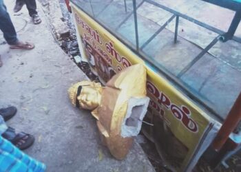 தஞ்சையில் எம்.ஜி.ஆர். சிலை உடைப்பு- கழக ஒருங்கிணைப்பாளர்கள் கடும் கண்டனம்