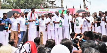 நாடாளுமன்ற தேர்தலில் 40க்கு 40 வெற்றி பெறுவோம்-கழக தலைமை நிலைய செயலாளர் எஸ்பி.வேலுமணி திட்டவட்டம்