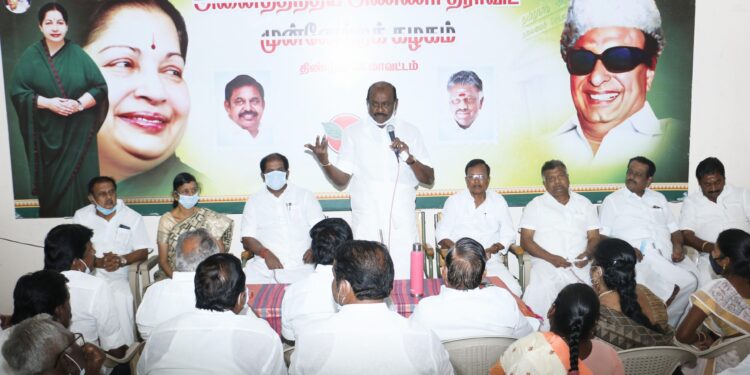 நகர்ப்புற உள்ளாட்சி தேர்தலில் கழகத்துக்கு வெற்றி வாய்ப்பு – முன்னாள் அமைச்சர் நத்தம் இரா.விசுவநாதன் உறுதி