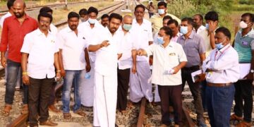 ஆண்டிப்பட்டி முதல் தேனி வரை 31-ந்தேதி ரயில் சோதனை ஓட்டம் – ப.ரவீந்திரநாத் எம்.பி. தகவல்