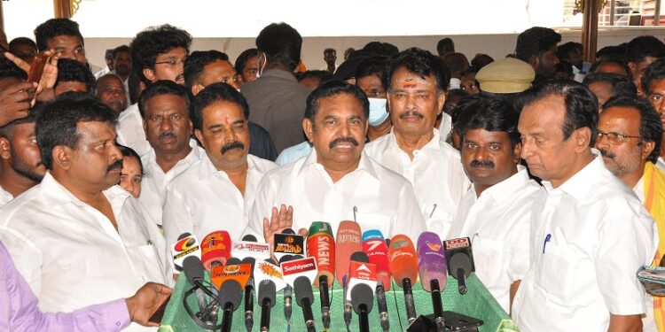 சட்டம்- ஒழுங்கு சீர்கேட்டை கண்டித்து கழகம் சார்பில் விரைவில் போராட்டம்