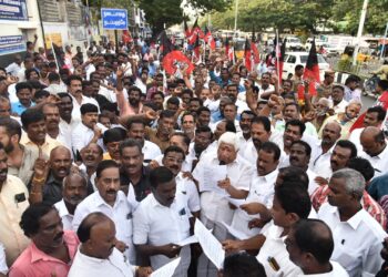 விடியா அரசை கண்டித்து அடுத்தக்கட்ட போராட்டம்-அண்ணா தொழிற்சங்க பேரவை செயலாளர் ஆர்.கமலக்கண்ணன் திட்டவட்டம்