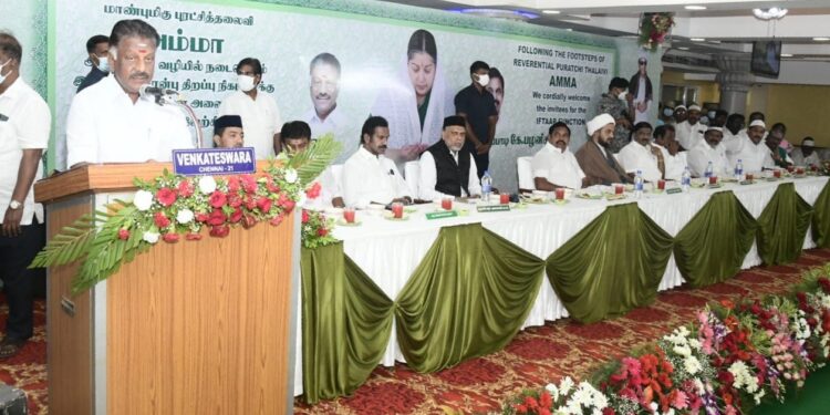 அம்மா வகுத்துக்கொடுத்த பாதையில் இஸ்லாமியர்களின் அரணாக கழகம் திகழும்