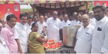 ஆட்சியில் இல்லாவிட்டாலும் கழகம் மக்கள் பணி செய்யும் – முன்னாள் அமைச்சர் நத்தம் இரா. விசுவநாதன் உறுதி