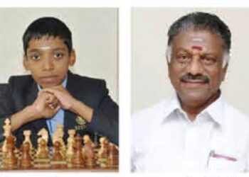 கிராண்ட் மாஸ்டர் பிரக்ஞானந்தாவுக்கு கழக ஒருங்கிணைப்பாளர் வாழ்த்து