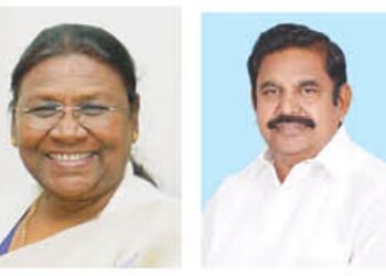 திரவுபதி முர்முவுக்கு கழகத்தின் இடைக்கால பொதுச்செயலாளர் எடப்பாடி கே.பழனிசாமி வாழ்த்து