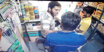 தி.மு.க. ஆட்சியில் பட்டப்பகலில் நடந்த பரபரப்பு சம்பவம் -சேலத்தில் மளிகை கடைக்காரர் கடத்தல்