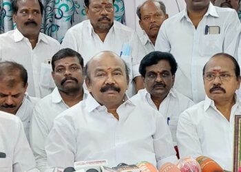 எடப்பாடியாரை ஒற்றை தலைமையாக தேர்ந்தெடுப்போம் – மாவட்ட கழக செயலாளர் வி.வி.ராஜன் செல்லப்பா திட்டவட்டம்